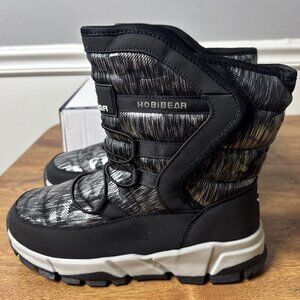 GUBARUN Boys Kids' Snow Boots Winter Waterproof Slip-Resistant Shoes Size 2